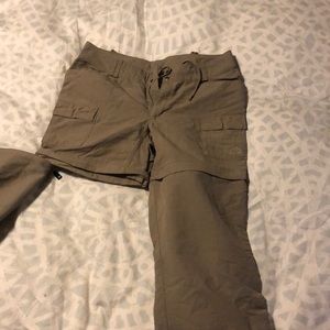 Zip off hiking pants